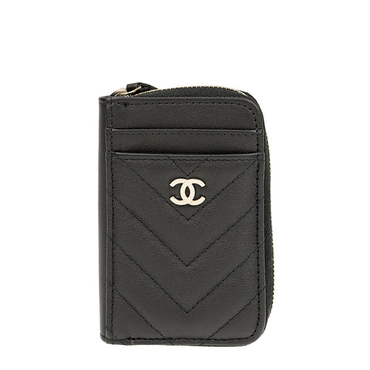 Chanel Short Zipper Wallet AP1650CBLKSS 4091
