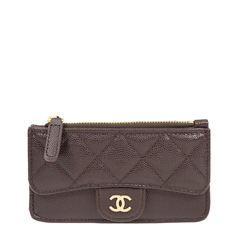 Chanel Short Zipper Wallet AP2570CBRNGP 2727