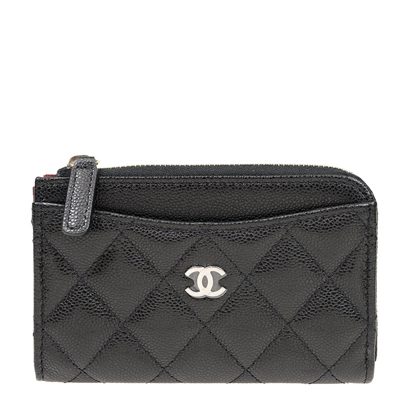 Chanel Short Zipper Wallet AP3179CBLKSS 1335