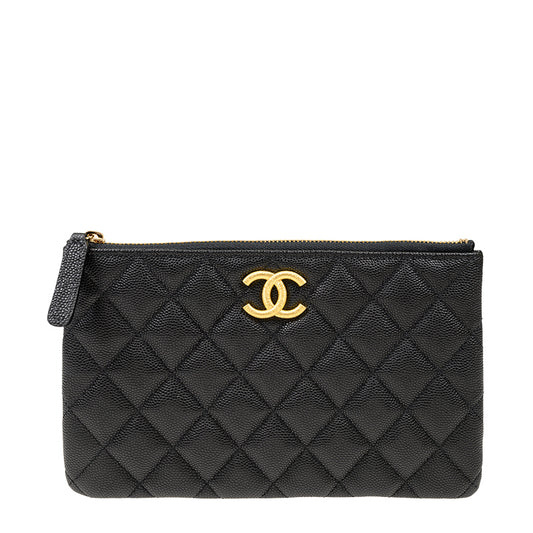 Chanel Long Zipper Wallet AP3525CBLKGP 1158