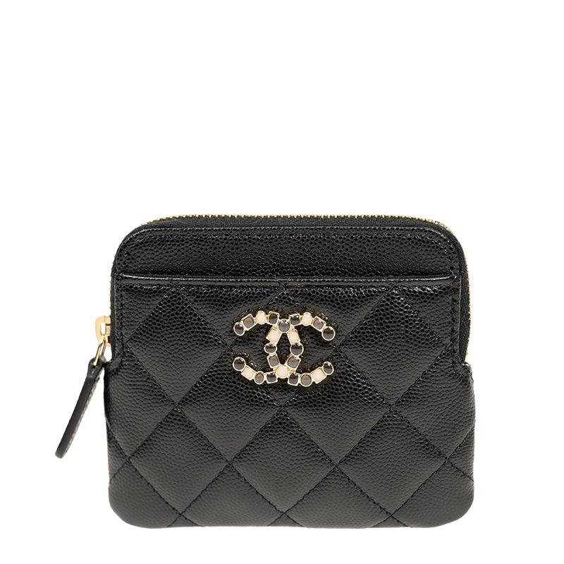 Chanel Coin Purse AP3610CBLKGP 1222