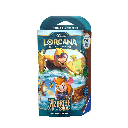 Disney Lorcana TCG Azurite Sea Starter Deck