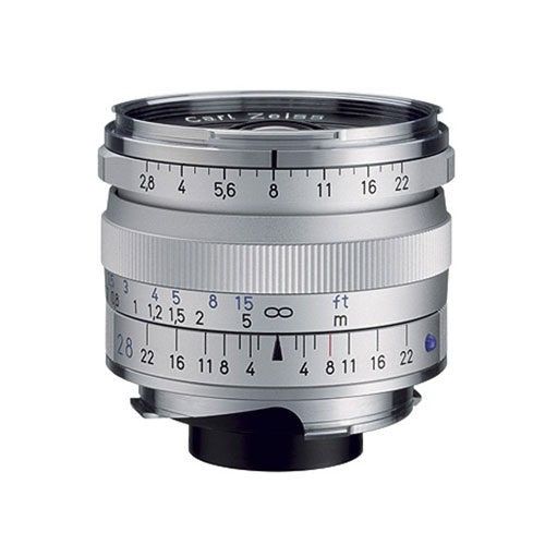 Zeiss Biogon T* 28mm f/2.8 ZM lens (Leica M mount / silver)