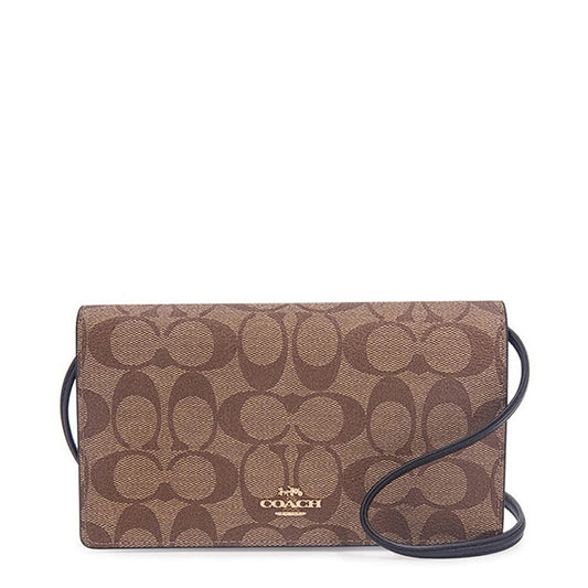 Coach Long Button Wallet C7354IMNOX 1187