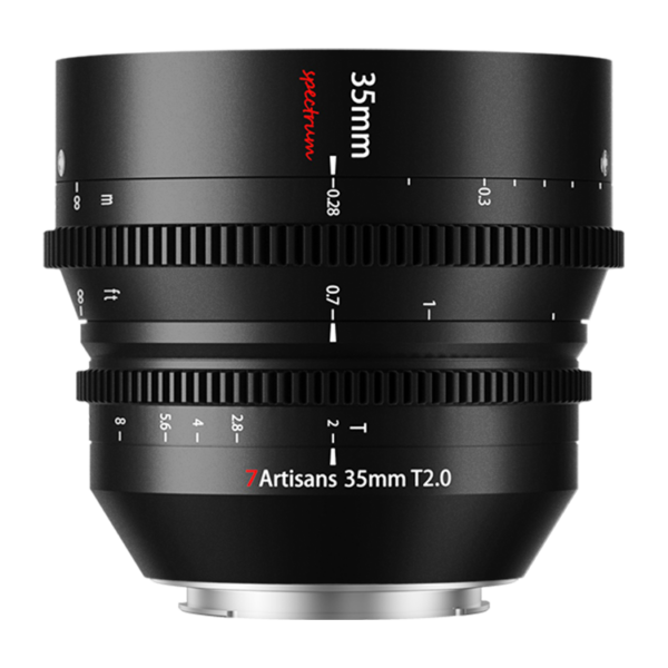 7artisans 35mm T2.0 Cine Lens (Canon RF Mount)