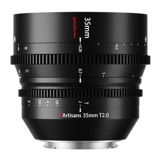 7artisans 35mm T2.0 Cine Lens (Canon RF Mount)
