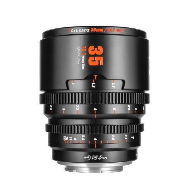 7artisans 35mm T2.1 Cine Lens (Sony E-mount / Black)