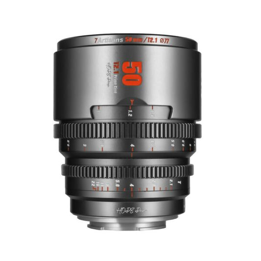 7artisans 50mm T2.1 Cine Lens (M43 Mount / Titanium Gray)