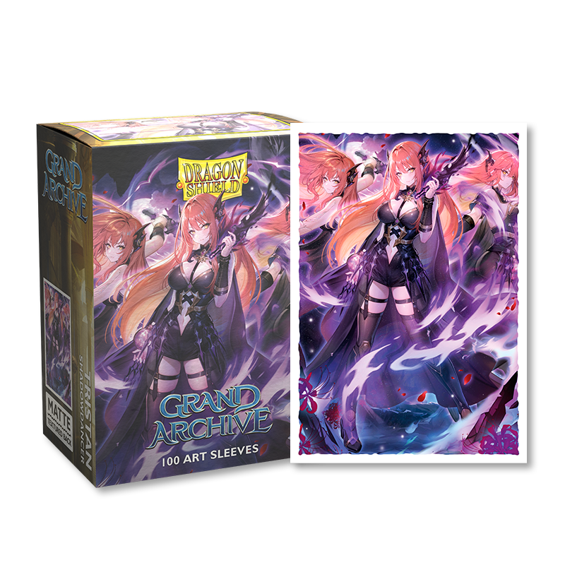 Dragon Shield Sleeves: Matte Dual - Grand Archive - Tristan (100)