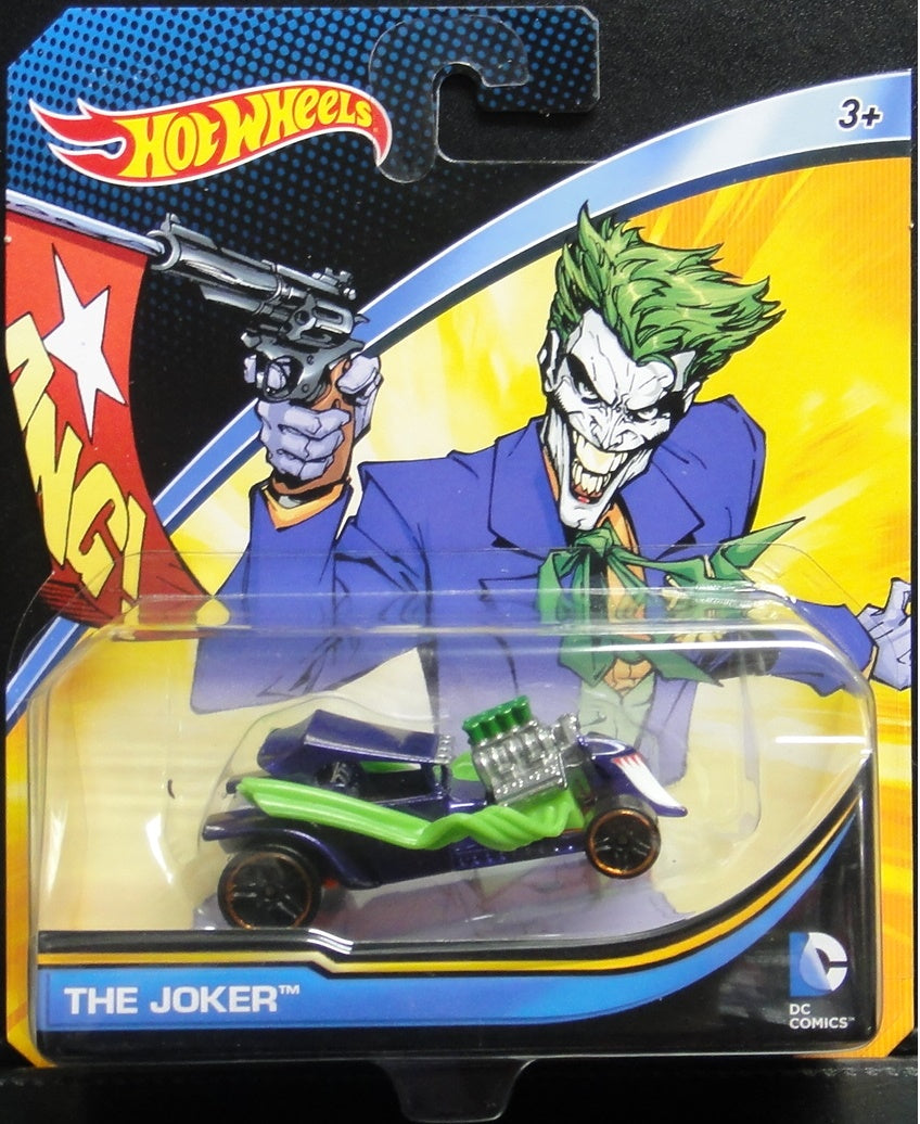 Mattel Hot Wheels Batman The Joker MATTEL HOT WHEELS DC COMICS BATMAN THE JOKER 28771