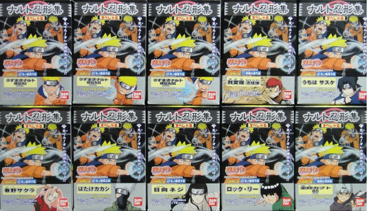 BANDAI NARUTO SPECIAL NINJA COLLECTION UZUMAKI NARUTO GAARA UCHIHA SASUKE HARUNO SAKURA HATAKE KAKASHI HYUGA NEJI ROCK LEE YAKUSHI KABUTO  1135206887