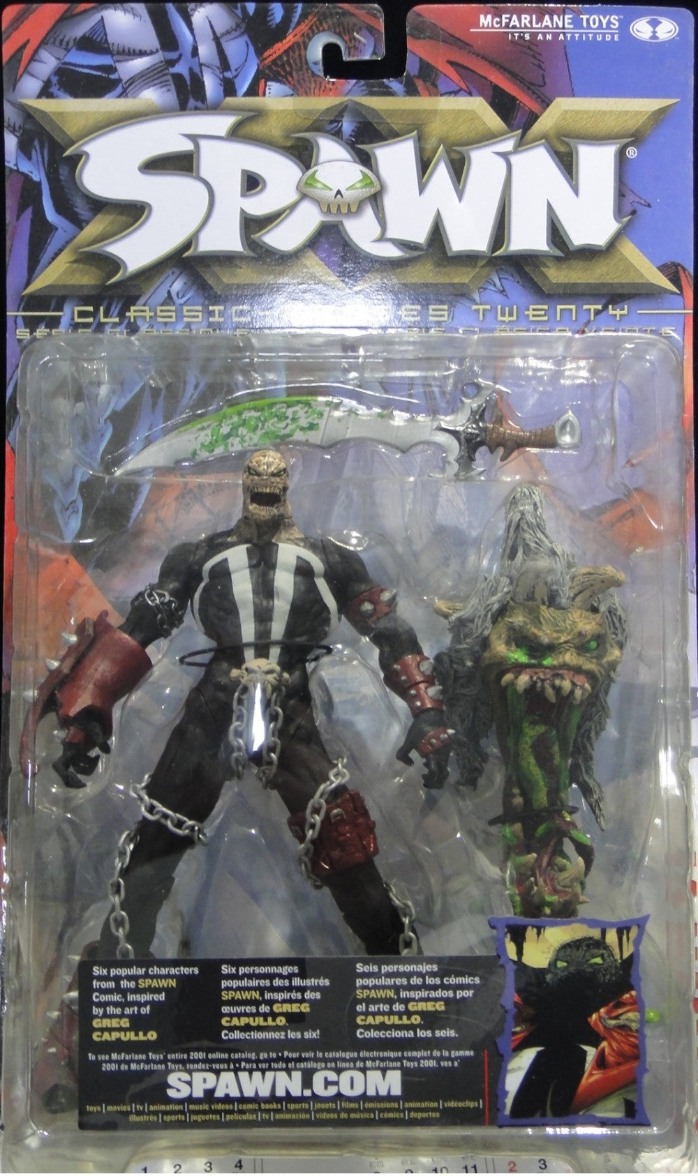 MCFARLANE SPAWN CLASSIC SERIES TWENTY ULTRA-ACTION FIGURES SPAWN VI