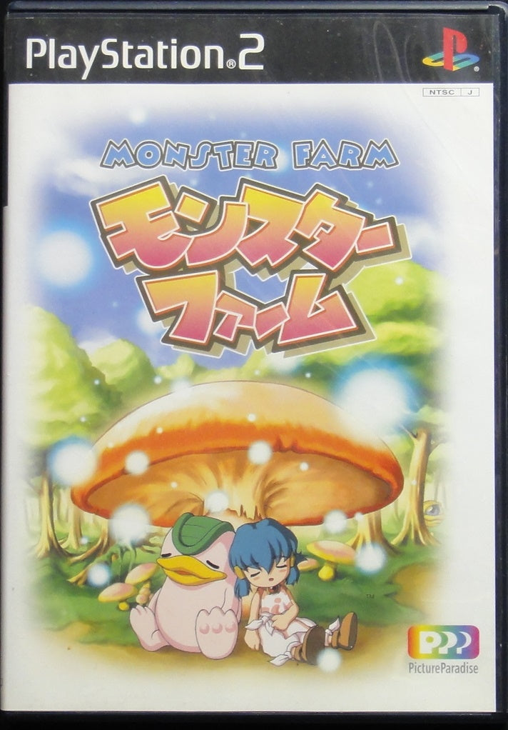 SONY COMPUTER ENTERTAINMENT SCEI SCE PLAYSTATION 2 PS2 GAME TECMO PICTURE PARADISE MONSTER FARM SLPS25035