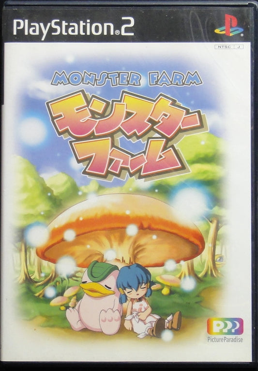 SONY COMPUTER ENTERTAINMENT SCEI SCE PLAYSTATION 2 PS2 GAME TECMO PICTURE PARADISE MONSTER FARM SLPS25035