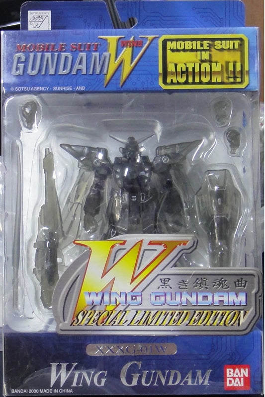 BANDAI MIA New Mobile Suit Gundam W Black Requiem WING GUNDAM SPECIAL LIMITED EDITION