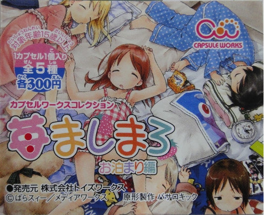 CAPSULE WORK STRAWBERRY MARSHMALLOW 5 types of capsule toys