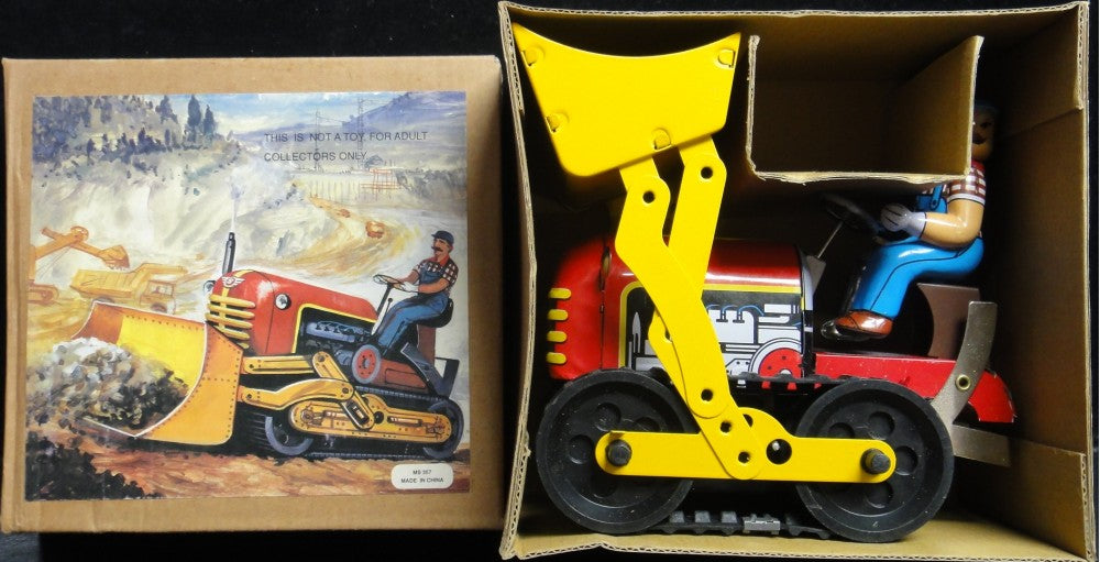 Tin Toys MS357 Wind-up Action Collection Classic Bulldozer b32257470 Shop