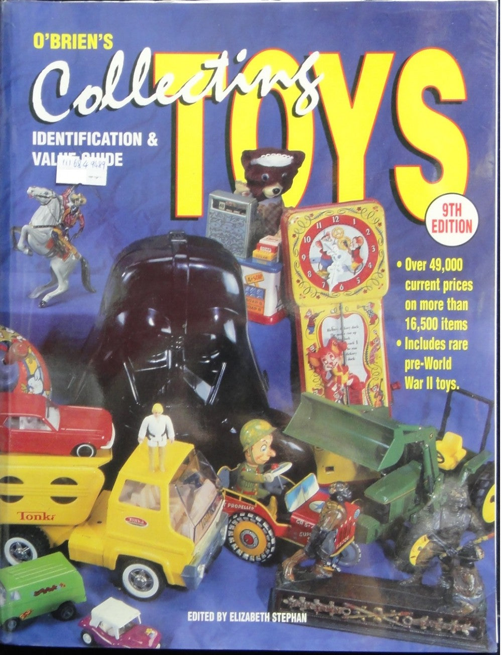KRAUSE PUBLICATIONS KP SINCE 1952 O'BRIEN'S COLLECTING TOYS IDENTIFICATION & VALUE GUIDE 9TH EDITION EDITED BY ELIZABETH STEPHAN ISBN: 0-87341-749-6 41749 1116849489