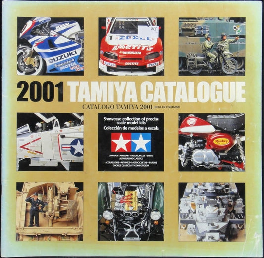 2001 TAMIYA CATALOGUE CATALOGO TAMIYA 2001 ENGLISH AND SPANISH VERSION