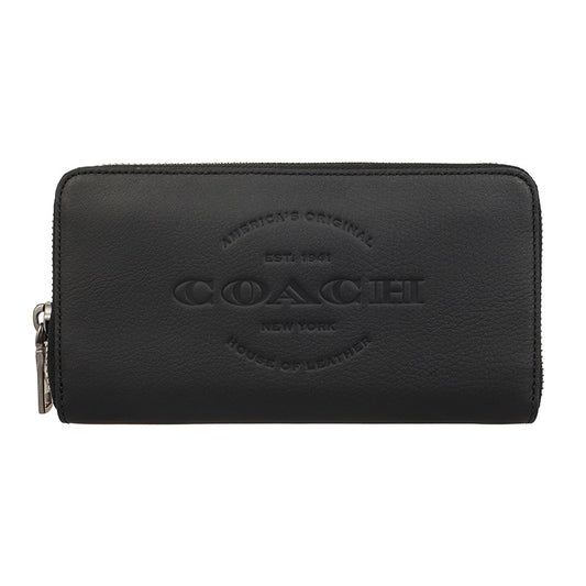 Coach Long Zipper Wallet F24648BLK 572