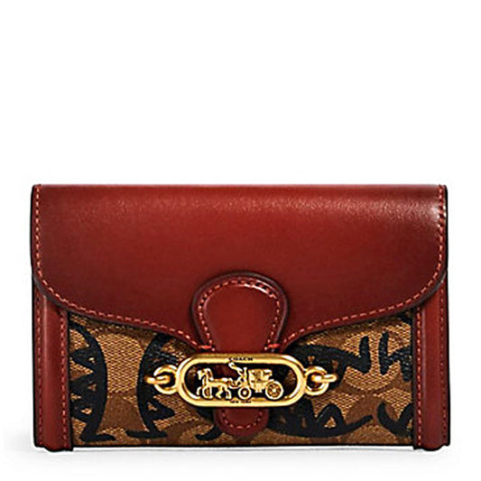 Coach Short Button Wallet F2878QBE7V 1362