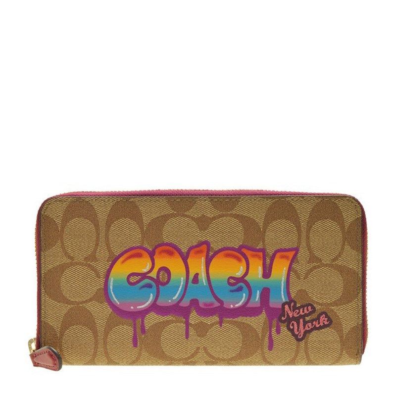 Coach Long Zipper Wallet F36079IMKHA 427
