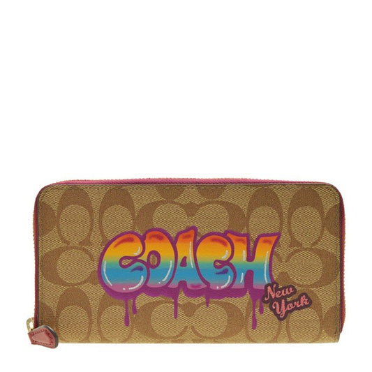 Coach Long Zipper Wallet F36079IMKHA 427