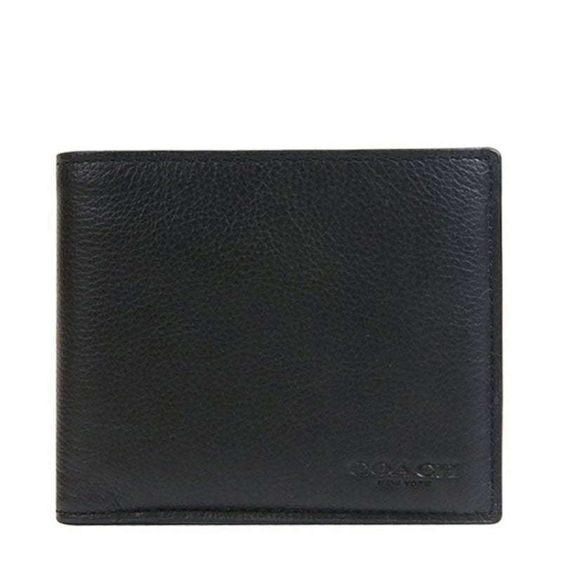 Coach Short Fold Wallet F64118BLK 2320