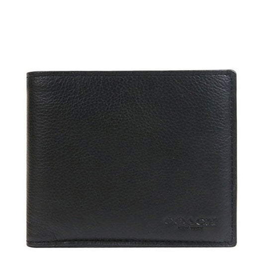 Coach Short Fold Wallet F64118BLK 2320