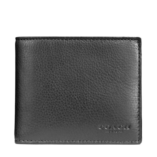 Coach Short Fold Wallet F74991BLK 2913