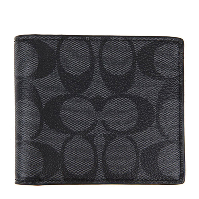 Coach Short Fold Wallet F75083CQBK 3202