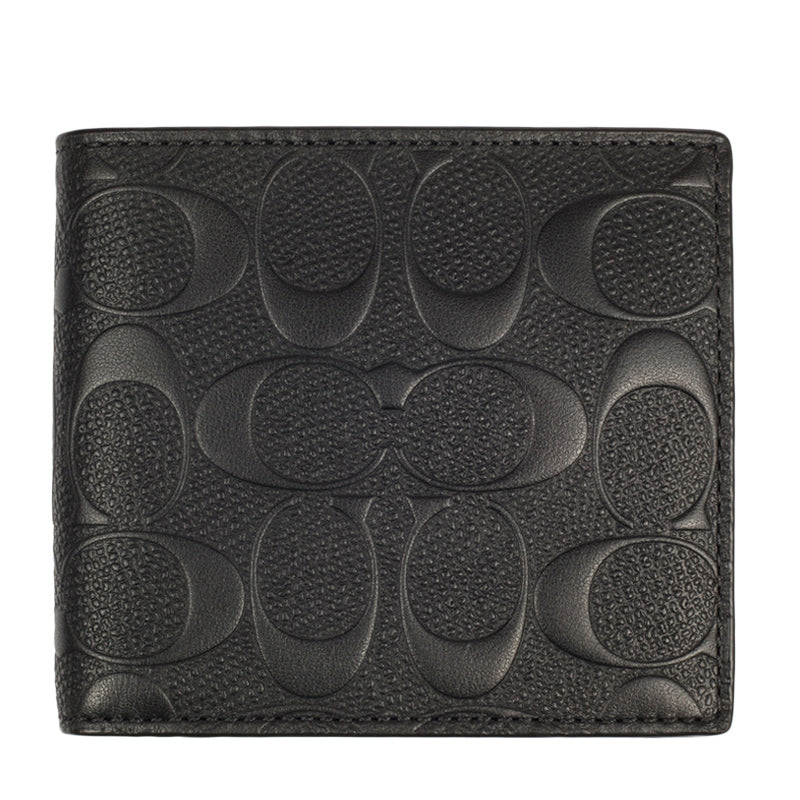 Coach Short Fold Wallet F75363BLK 623