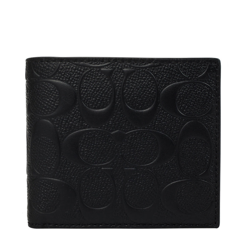 Coach Short Fold Wallet F75371BLK 2149