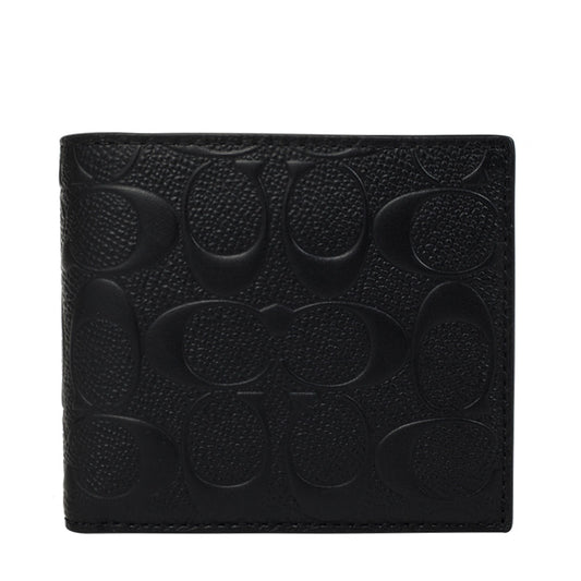 Coach Short Fold Wallet F75371BLK 2149