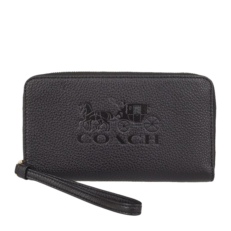 Coach Long Zipper Wallet F75908IMBLK 1814