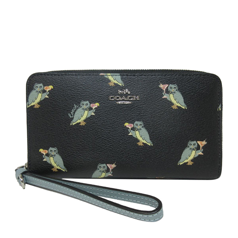 Coach Long Zipper Wallet F80307SVA47 747