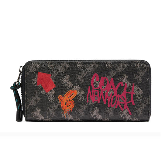 Coach Long Zipper Wallet F87927SVPI9 1186