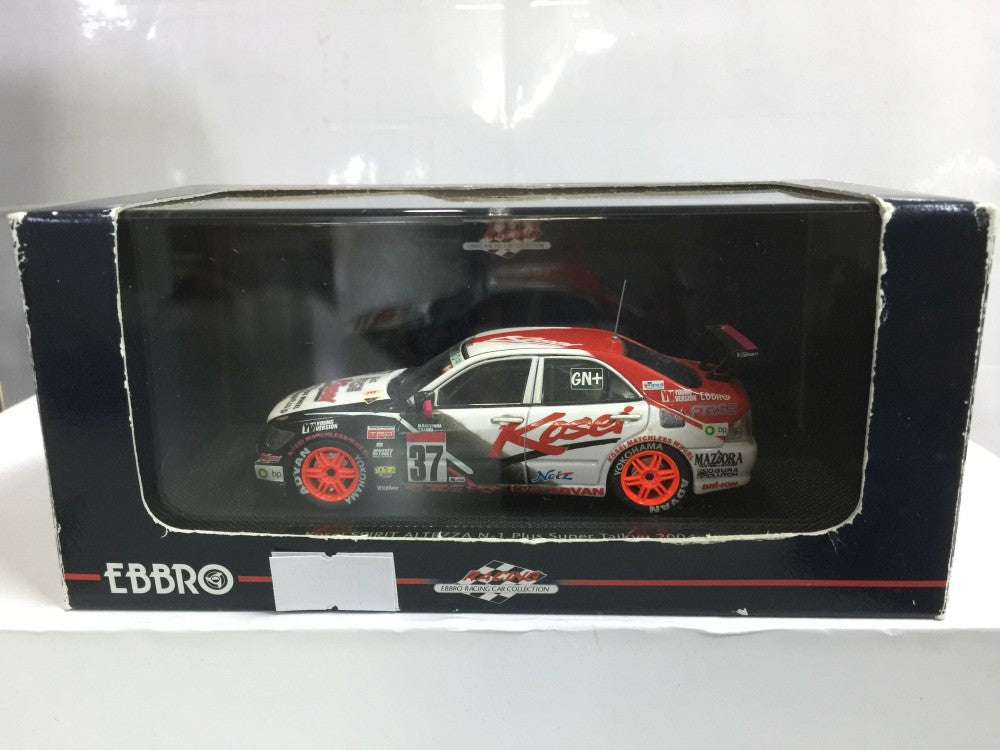 EBBRO 1/43 TOYOTA ALTEZZA KOSEI SPIRIT 2004 RED WHITE BLACK #37