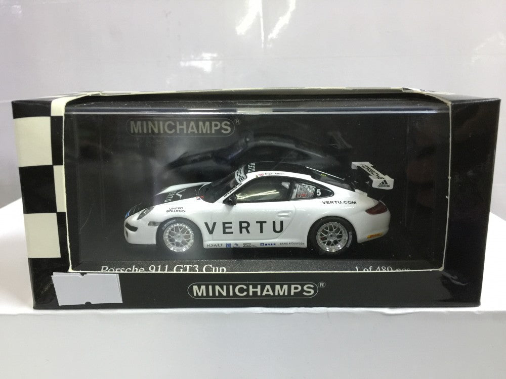 MINICHAMPS 1/43 PORSCHE 911 GT3 CUP PORSCHE CARRERA CUP ASIA 2007 #5
