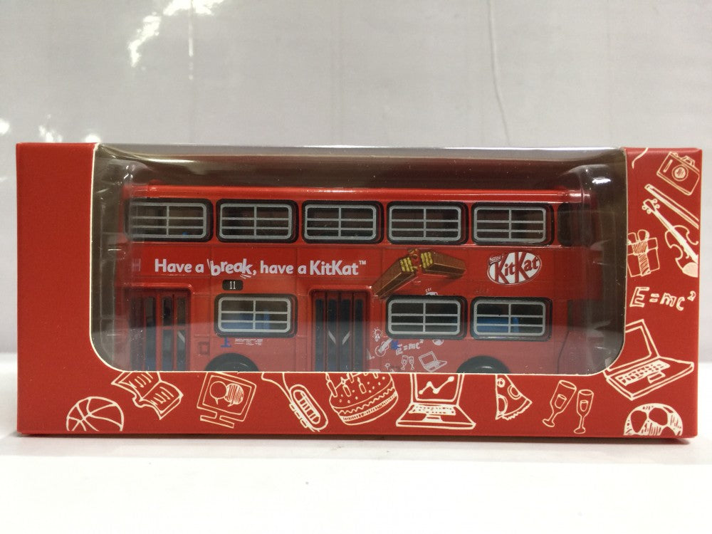 TOYEAST TINY CITY DIE-CAST MODEL CAR KitKat CMB DMS BUS ATC64836