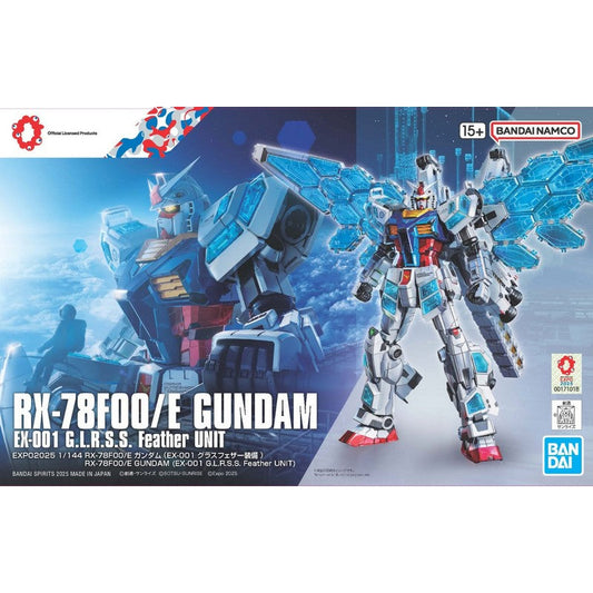 1/144 RX-78F00/E Gundam (Glass Feather Equipment)