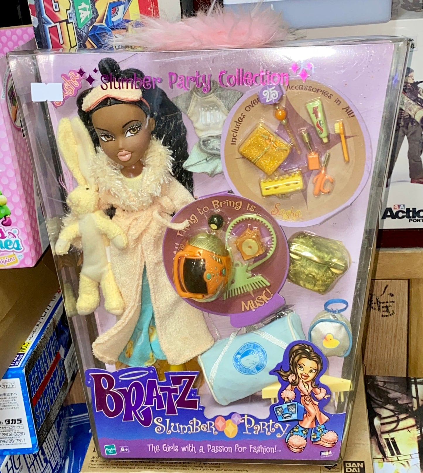 C1205 MGA HASBRO 29209 BRATZ SLUMBER PARTY COLLECTION # SASHA DOLL