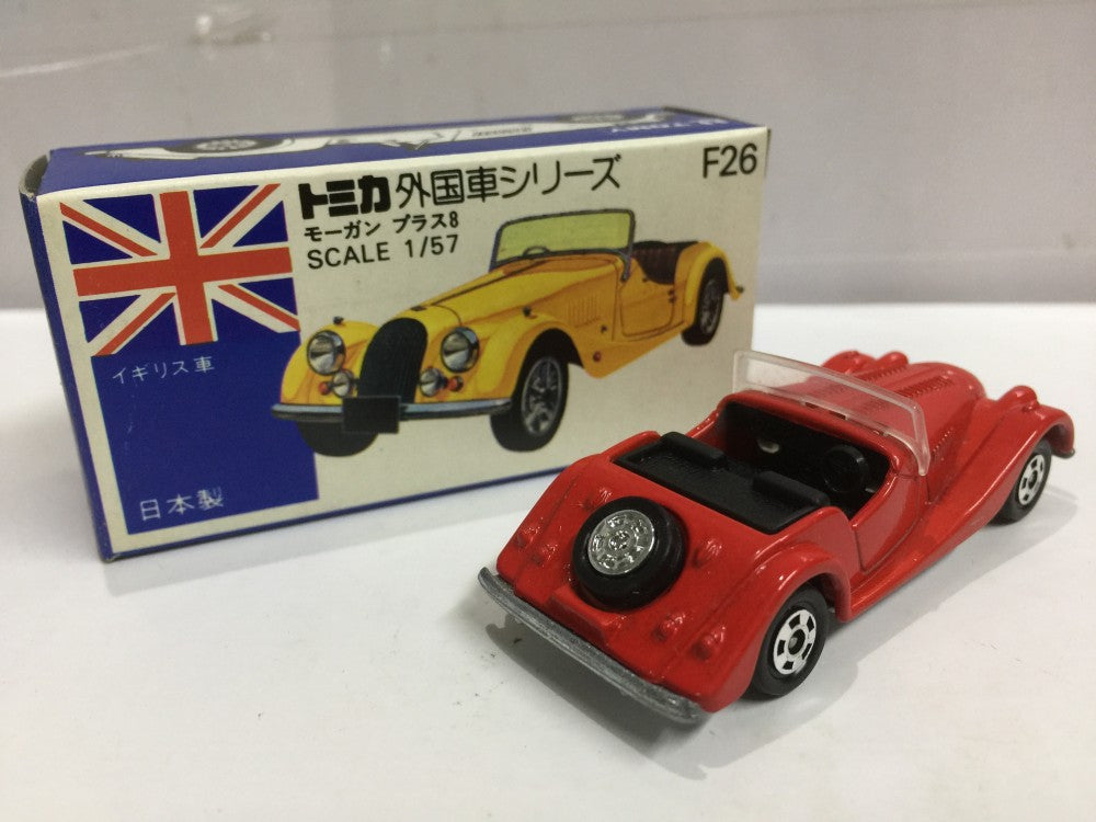 VINTAGE TOMICA F26 MORGAN PLUS 8 MADE IN JAPAN RARE