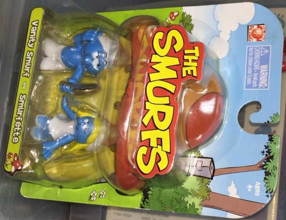 JAKKS PACIFIC THE SMURFS Smurfs Mini Doll VANITY SMURF AND SMURFETTE 21764 Shop