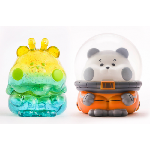 Mini Kakigoori Kuma-Space Exploration (Set Of 2)