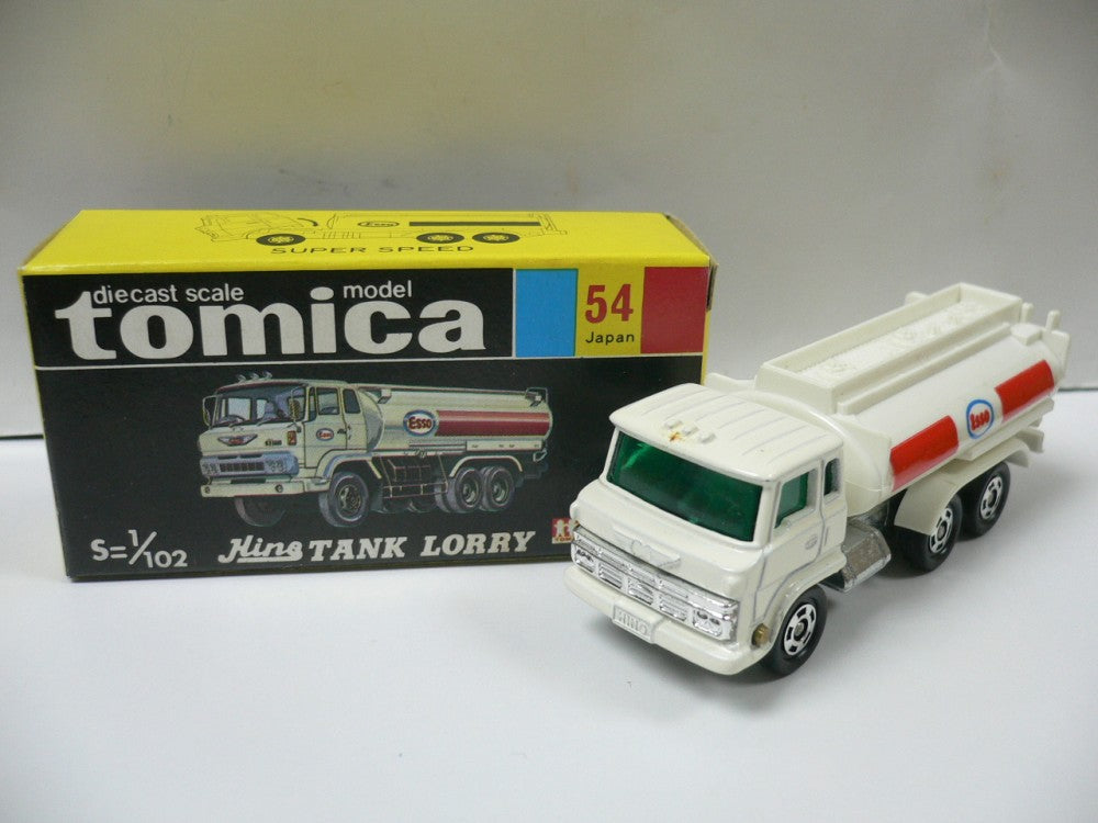 VINTAGE TOMICA 54 - HINO TANK LORRY MADE IN JAPAN