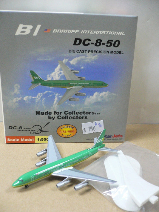 STARJETS 1/500 BI BRANIFF INTERNATIONAL MCDONNELL DOUGLAS DC-8-50 N811BN