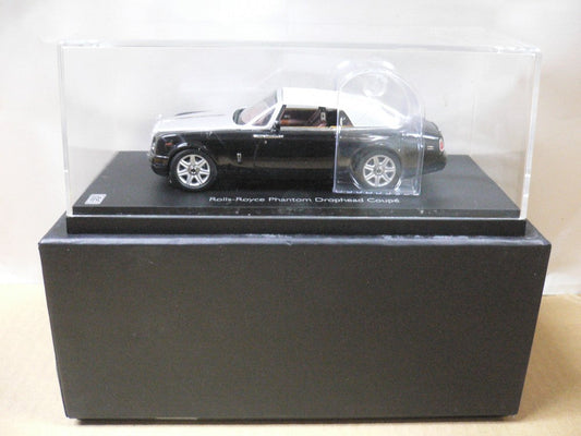 KYOSHO 1/43 ROLLS-ROYCE PHANTOM DROPHEAD COUPE BLACK 05532BKU