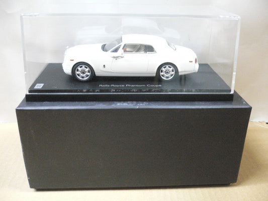 KYOSHO 1/43 ROLLS-ROYCE PHANTOM COUPE ENGLISH WHITE 05531EW