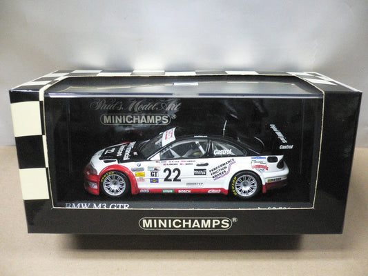 MINICHAMPS 1/43 BMW M3 GTR ALMS DAYTONE 24H 2004 #22